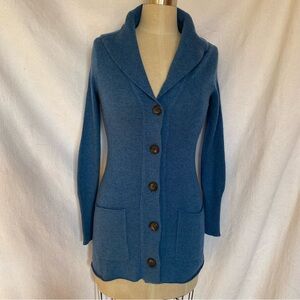 Eileen Fisher XXS/XS merino wool cashmere cardigan